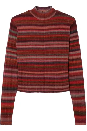 RE/DONE Ribbed mock-neck sweater
