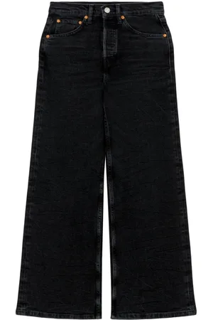 RE/DONE Wide-leg cropped jeans
