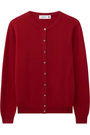 PRINGLE OF SCOTLAND Round-neck cashmere cardigan
