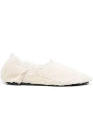 Jil Sander Calf-hair slippers