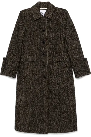 Ganni Shitake coat