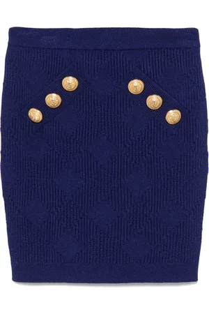 Balmain Knitted mini skirt