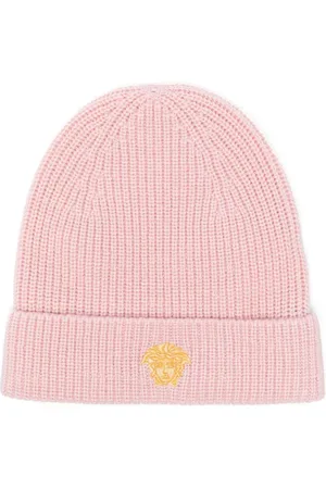 VERSACE Medusa Head-embroidered beanie
