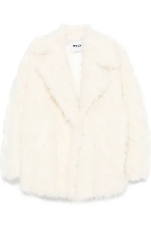Msgm Faux-fur coat