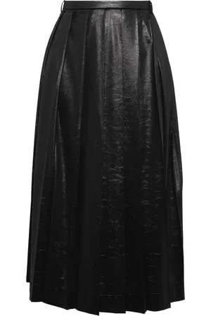 Low Classic Pleated midi skirt