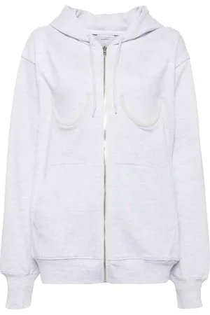 pushBUTTON Cotton zip-up jacket