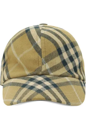 Burberry Checked cotton cap