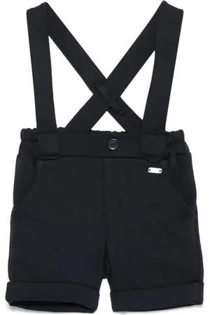 Le Bebé Enfant Suspender-straps shorts