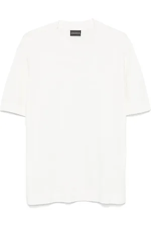 Emporio Armani Logo-embroidered T-shirt