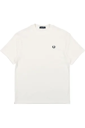 Fred Perry Logo-embroidered towelling T-Shirt