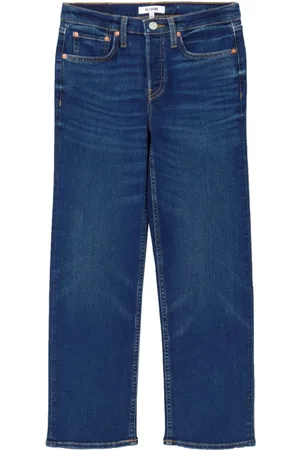RE/DONE Mid Rise Stove Pipe jeans
