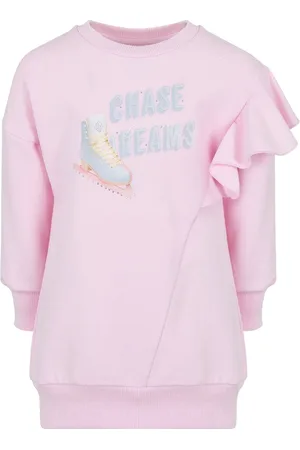 Lapin House Graphic-print ruffle-detail dress