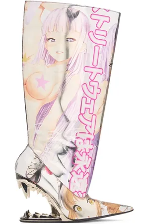 GCDS 100mm Morso Hentai boots