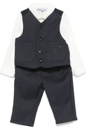 Emporio Armani Checked trouser set