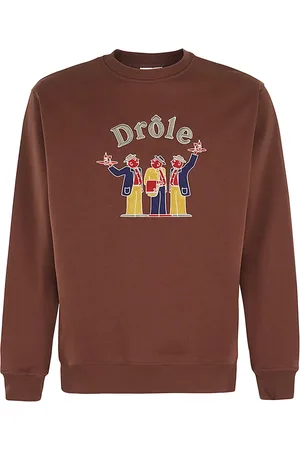 Drôle de Monsieur Logo-print sweatshirt