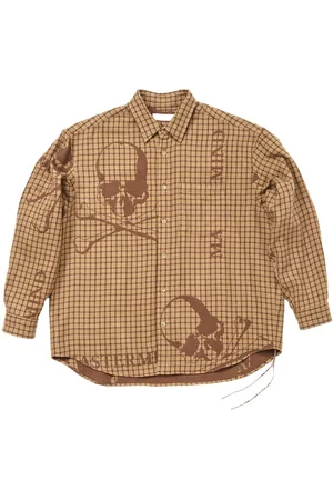 MASTERMIND Plaid flannel shirt