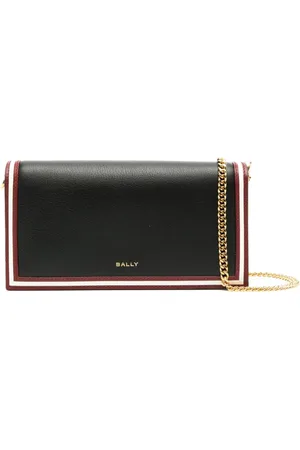 Bally Code Wallet On Chain in Leather