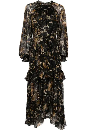 Marchesa Notte Monarch maxi dress