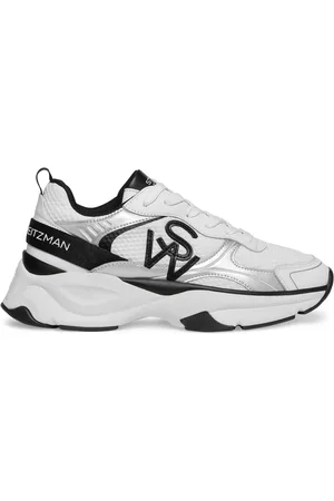 Stuart Weitzman SW logo-appliqué sneakers