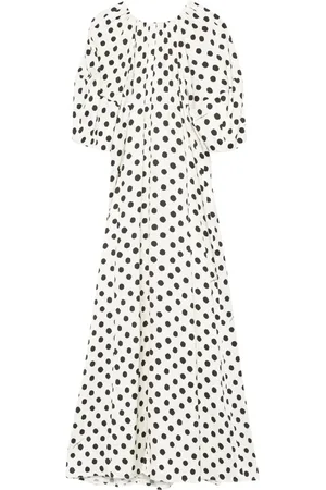 Msgm Polka-dot print midi dress