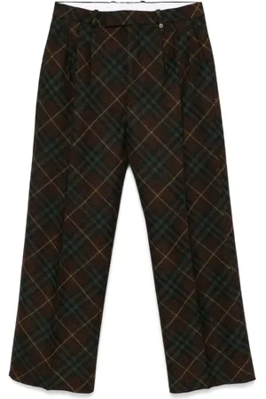 Burberry Checked trousers