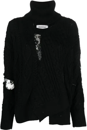 MONSE Cable-knit jumper