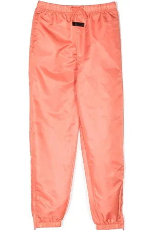 FEAR OF GOD Logo-patch elasticated drawstring trousers
