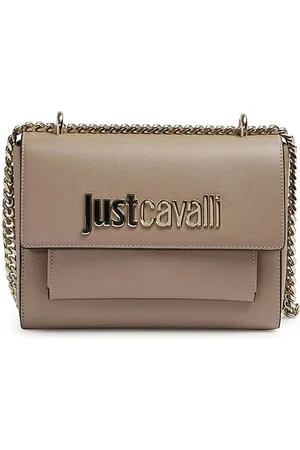 Roberto Cavalli Logo-lettering crossbody bag