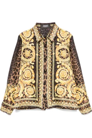 VERSACE Barocco-print shirt