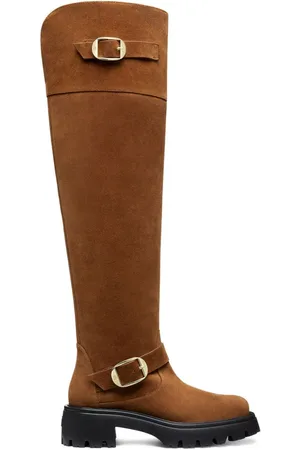 Stuart Weitzman 50mm Emerson Moto boots