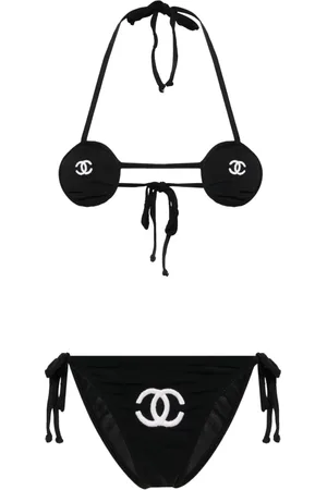 CHANEL 1990-2000???s Bikini Swimwear Swimsuit