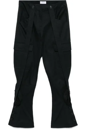 OFF-WHITE Strap-detail cargo trousers