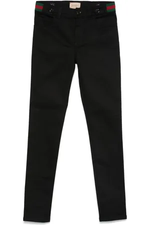 Gucci Web-stripe trousers