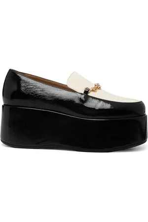 Ganni 70mm platform loafers