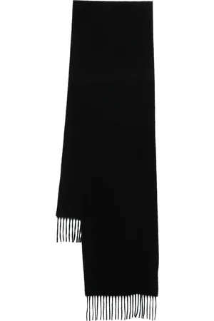 Paul Smith Logo-embroidered cashmere scarf