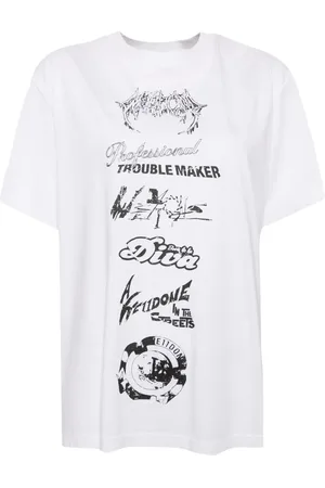We11 Done Multi Logo T-shirt