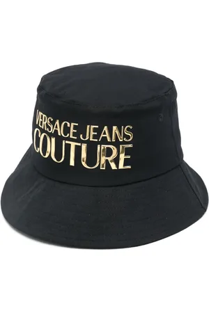 VERSACE Logo-raised bucket hat