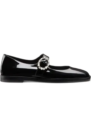 Stuart Weitzman Loralei Crystal ballerina shoes