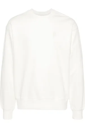 Musium Div. Tonal embroidered back sweatshirt