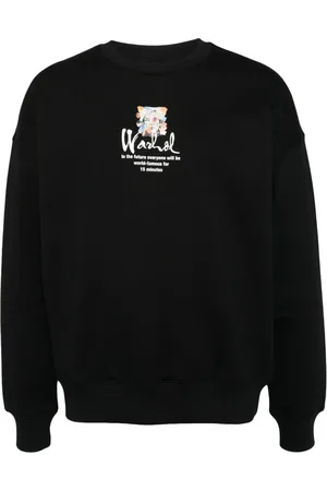 Musium Div. Graphic-print cotton sweatshirt