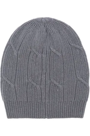 PESERICO SIGN Lurex beanie hat