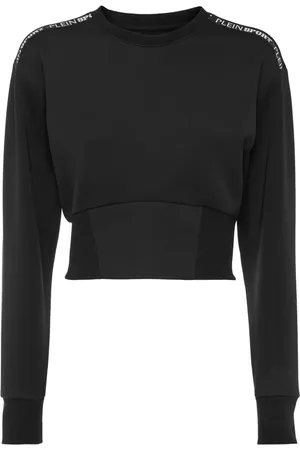 Philipp Plein Panelled cropped sweatshirt