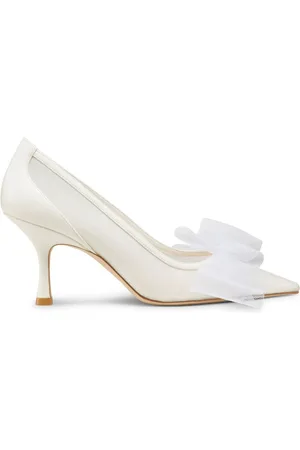 Stuart Weitzman 75mm Blushing Bow pumps