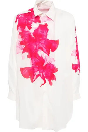 YOHJI YAMAMOTO Floral printed shirt