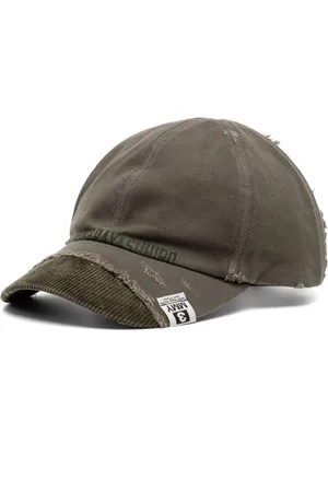 Maison Mihara Yasuhiro Frayed detailing cap