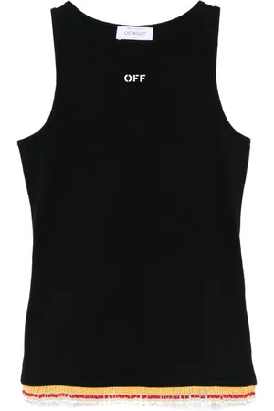 OFF-WHITE Beaded tank top