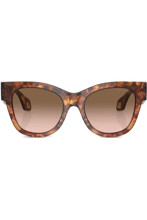 Giorgio Armani Gradient-lens cat-eye frame sunglasses