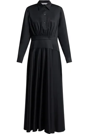 MEHTAP ELAIDI Asymmetric-corset shirt dress