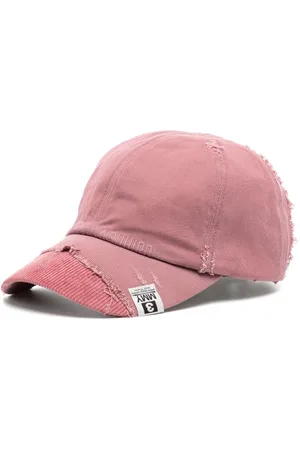 Maison Mihara Yasuhiro Frayed detailing cap