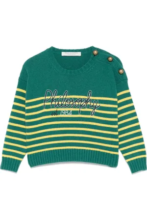PHILOSOPHY DI LORENZO SERAFINI Striped sweater